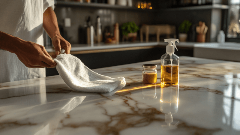 Limpeza de Mármore: Técnicas para Evitar Manchas e Riscos