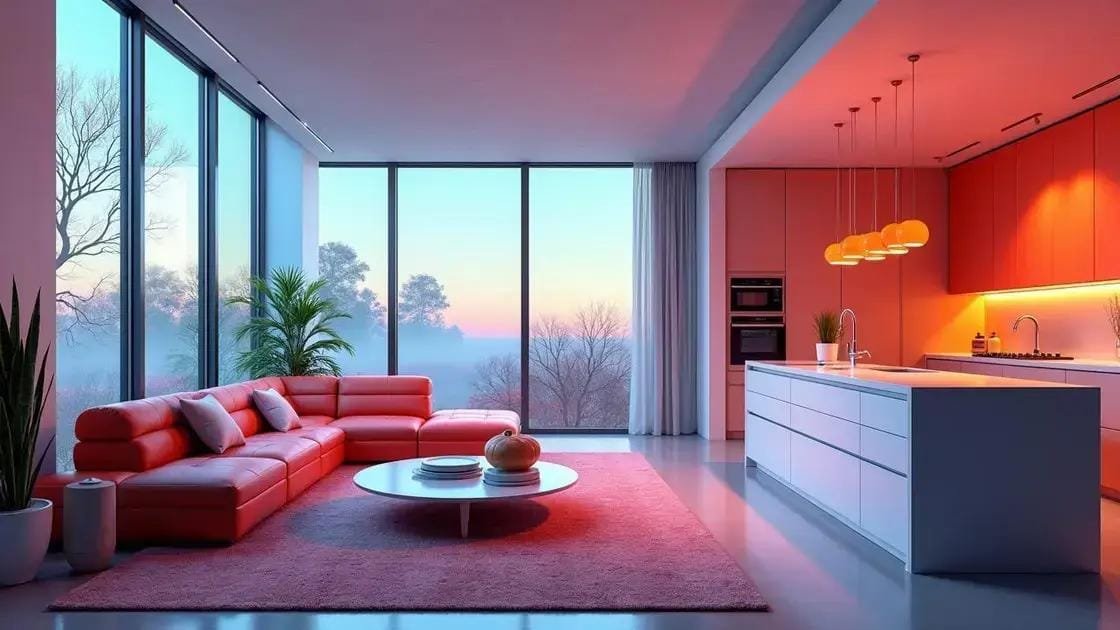 Ambientes Integrados: Sala e Cozinha em Harmonia e Funcionalidade
