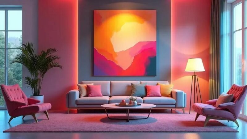 Arte Abstrata na Decoração: Como Incluir Obras que Inspiram e Transformam o Ambiente