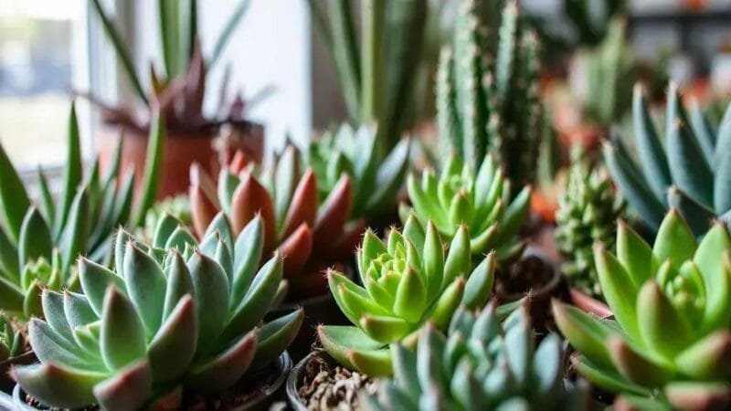 Cultivo de Suculentas: Dicas para Plantas Vigorosas e Fáceis de Cuidar