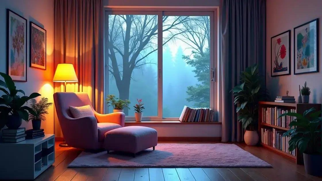Decor Aconchegante para Salas de Leitura: Criando um Refúgio de Descanso e Inspiração