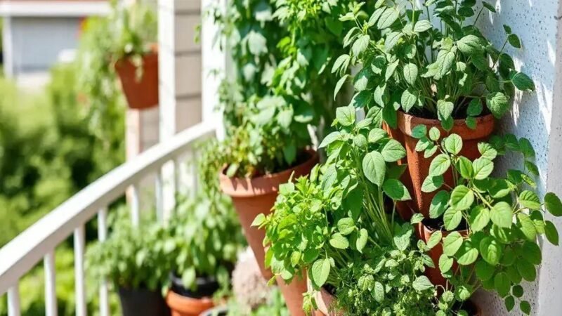 Horta Vertical: Alternativas para Cultivar em Pequenos Espaços