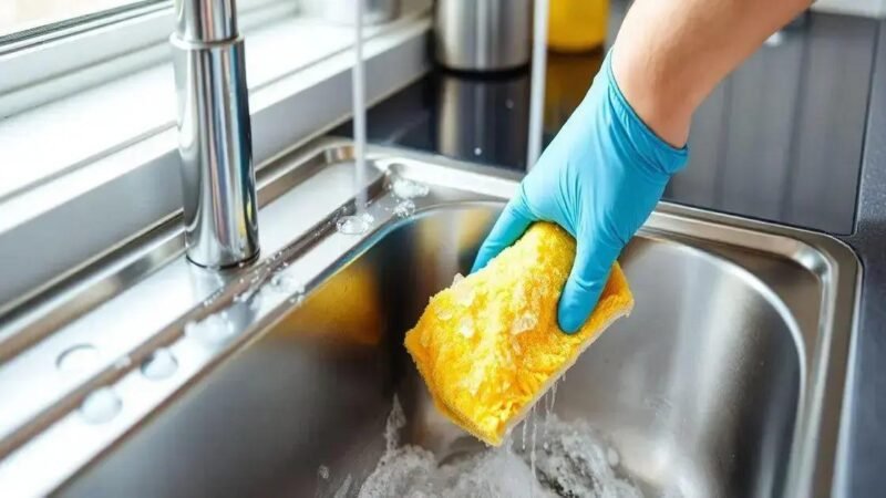 Limpeza de Pia da Cozinha: Higiene Fundamental para a Saúde da Família