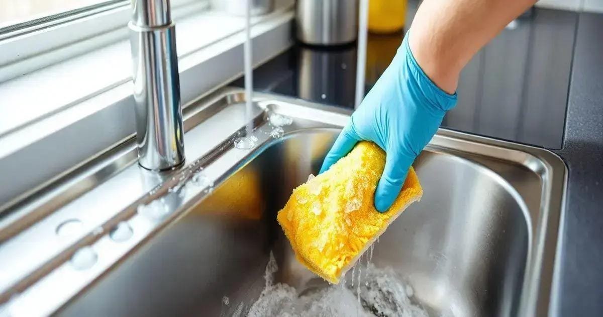 Limpeza de Pia da Cozinha: Higiene Fundamental para a Saúde da Família