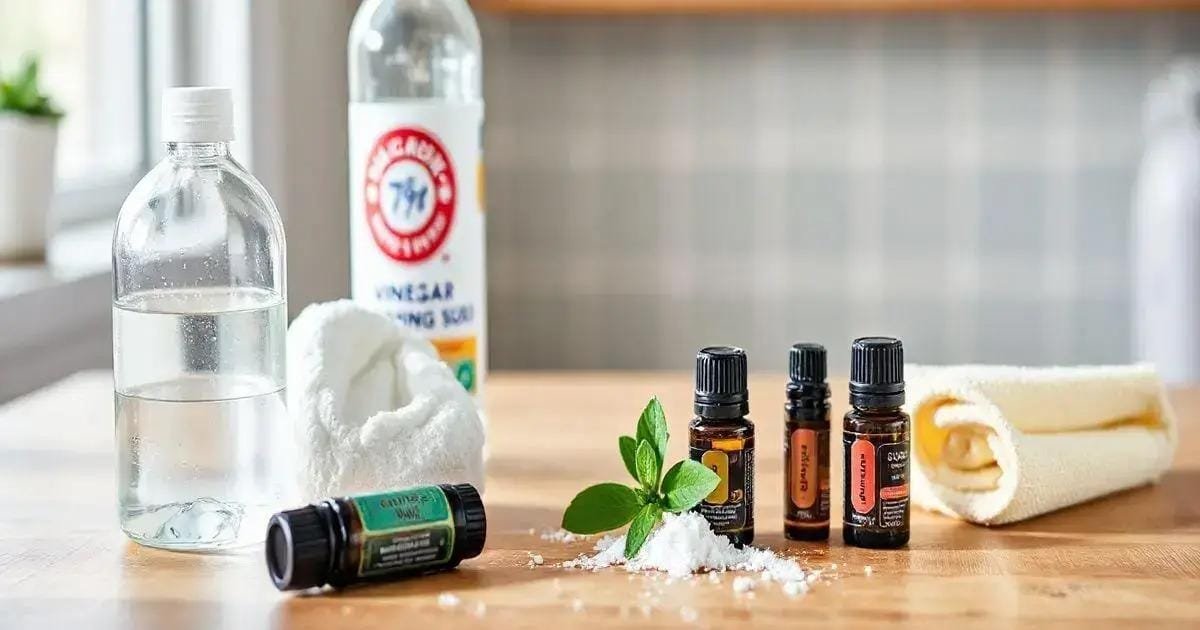 Limpeza Ecológica: Reduzindo Químicos no Ambiente Doméstico