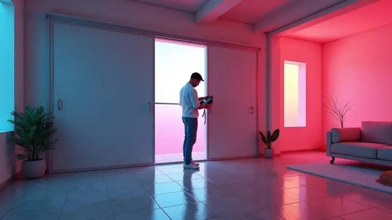 Manutenção de Portas de Correr e Trilhos: Deslizamento Suave e Duradouro