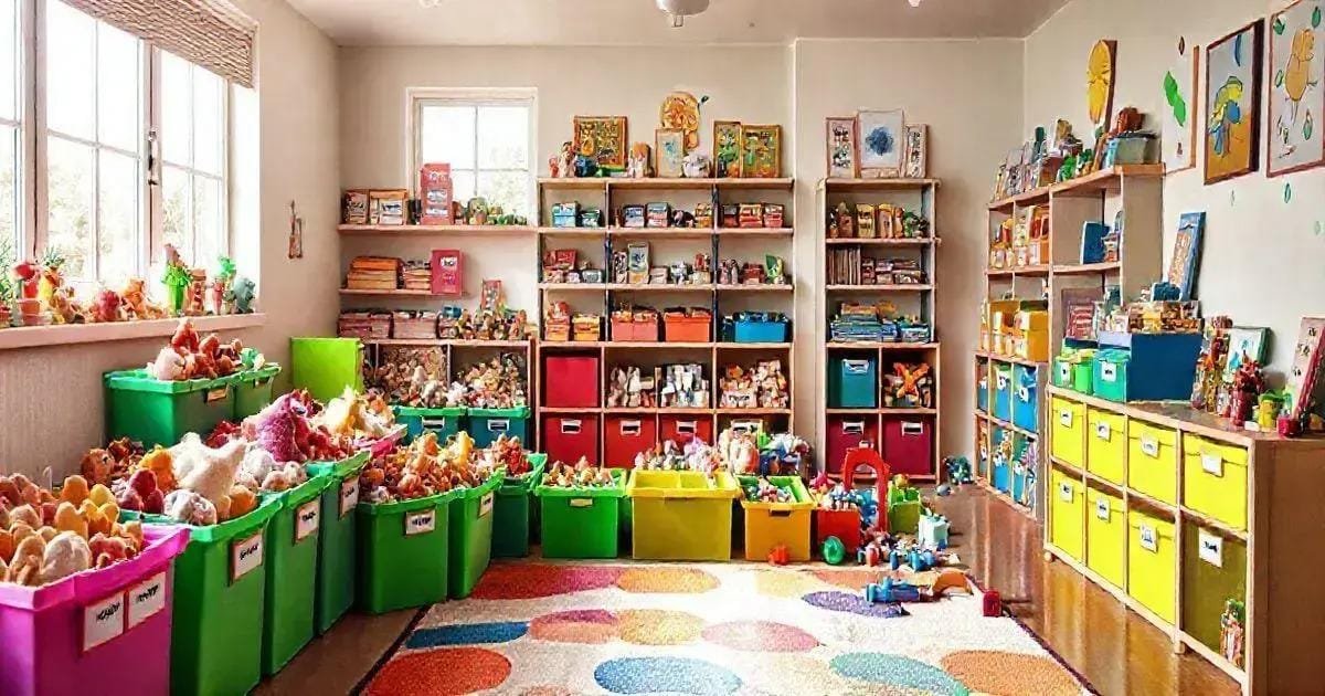 Organização de Brinquedos: Criando um Espaço Divertido e Arrumado
