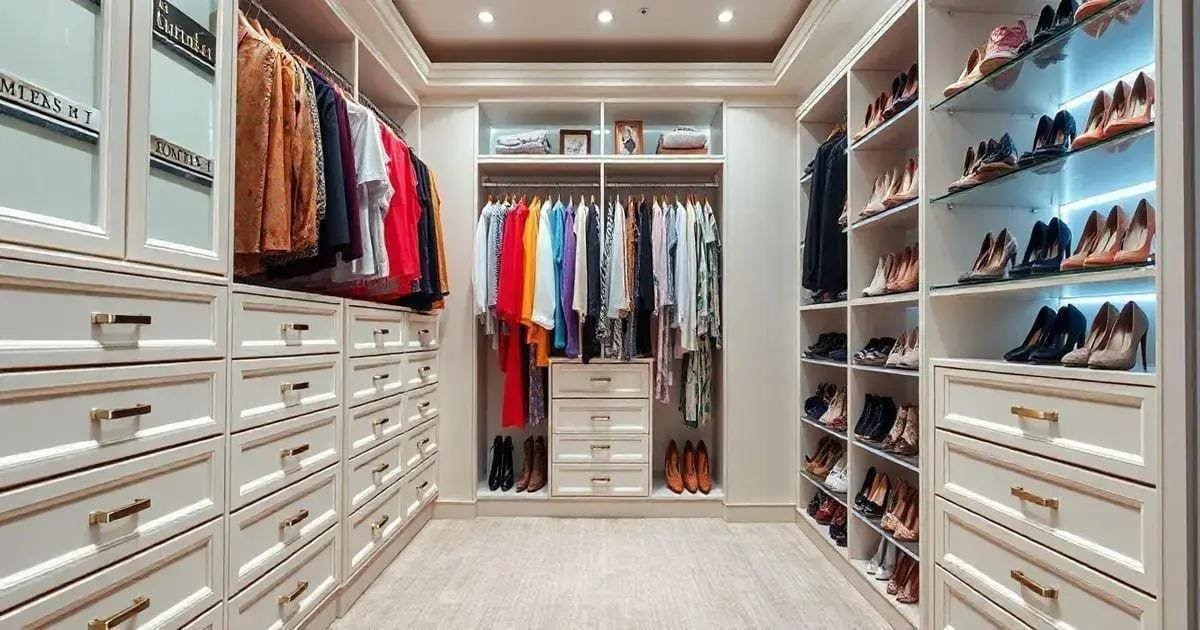 Organização de Closet: Estratégias para Encontrar Tudo com Facilidade