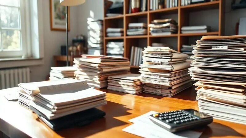 Organização de Documentos Financeiros: Mantendo as Contas em Dia