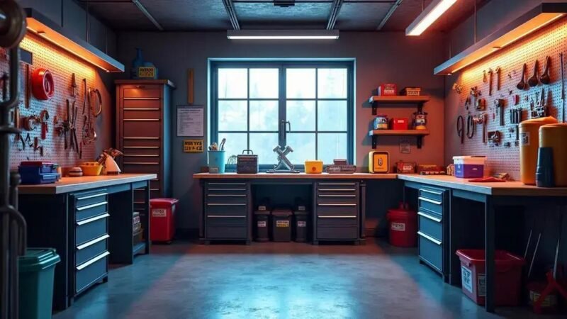 Organização de Ferramentas na Garagem: Soluções para Achar Tudo em um Instante