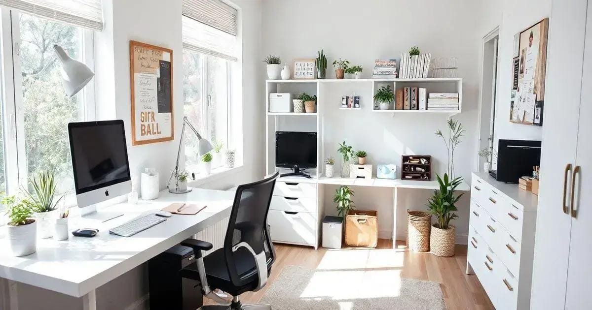 Organização do Escritório: Produtividade e Bem-Estar no Trabalho