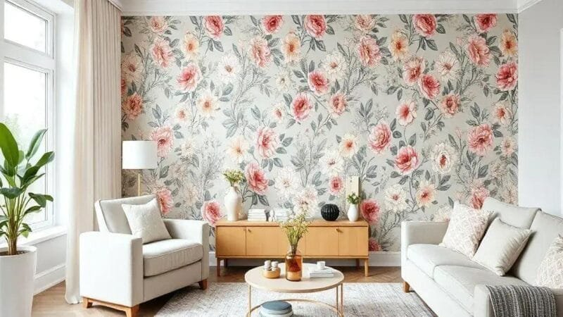 Papel de Parede Floral: Tendências que Transformam Qualquer Espaço