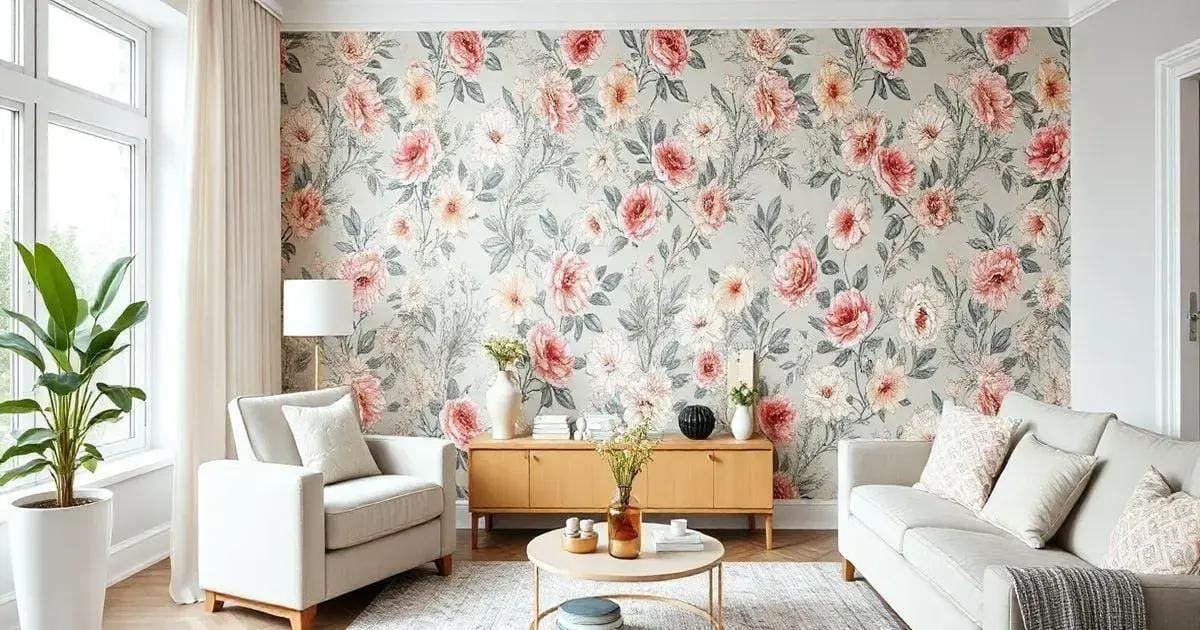 Papel de Parede Floral: Tendências que Transformam Qualquer Espaço