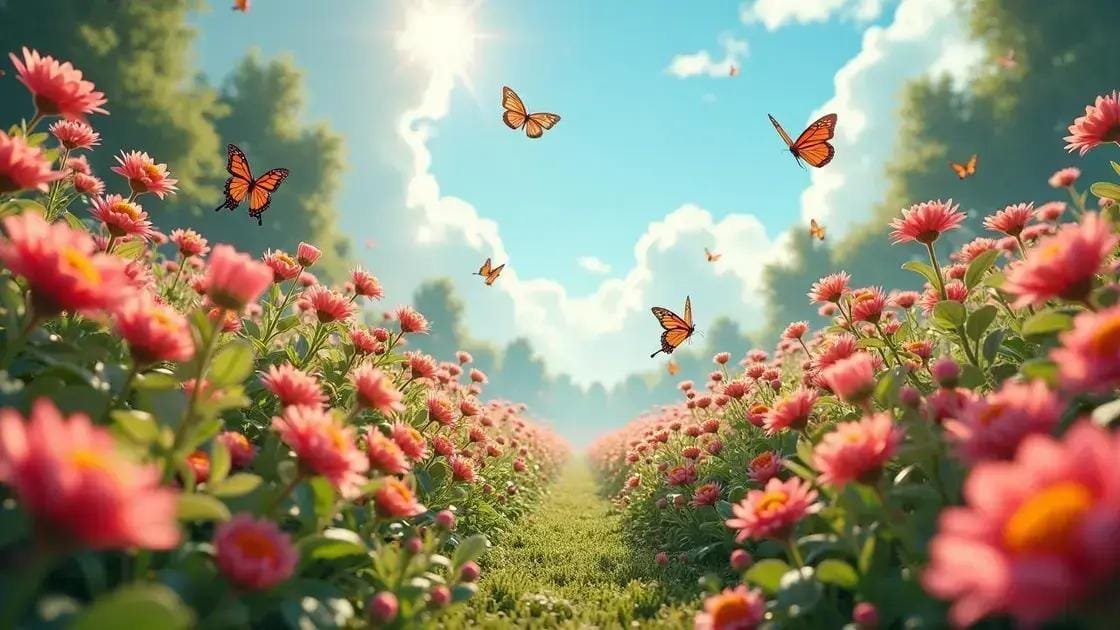 Planejando um Jardim de Borboletas: Atraindo Cores e Vida para o Quintal