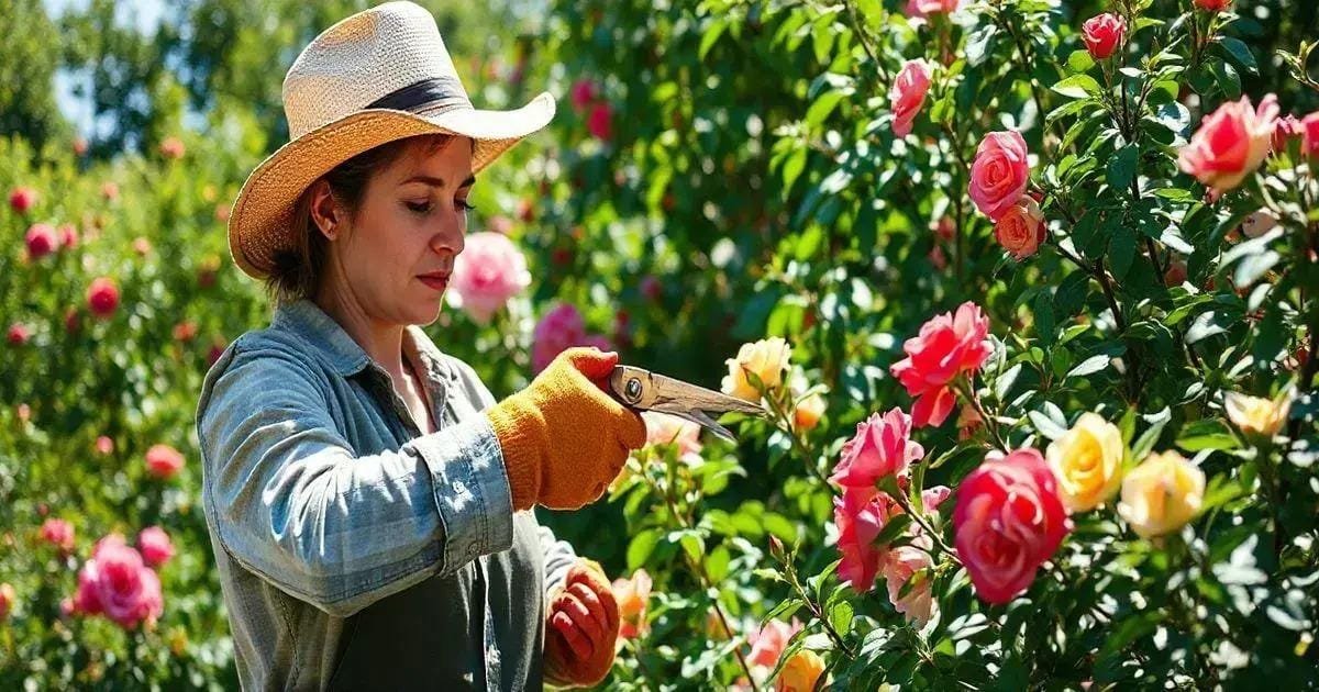 Podas de Rosas: Segredos para Flores Perfeitas