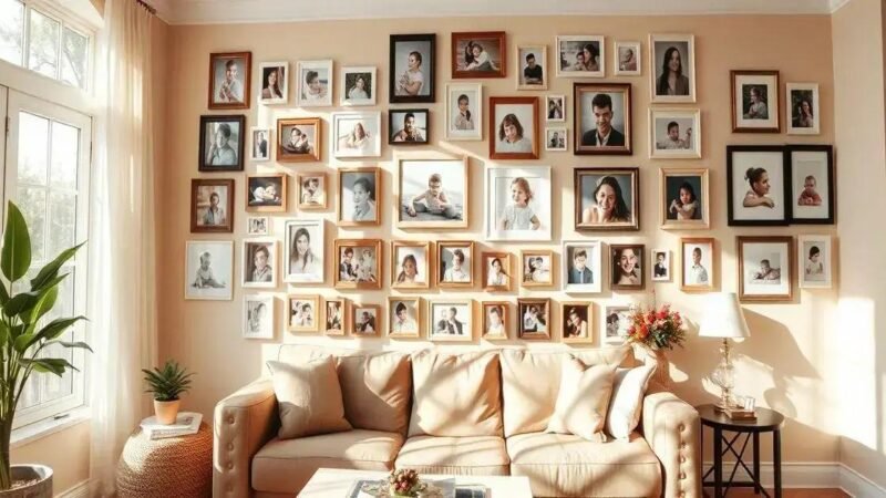 Quadros e Fotografias: Como Destacar Memórias na Decoração