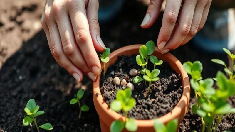 Sementes ou Mudas?: Como Iniciar seu Jardim de Forma Eficiente