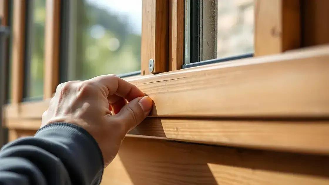 Vedação de Portas e Janelas: Impedindo Correntes de Ar e Ruídos Externos