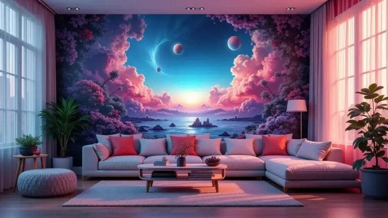 Adesivos Decorativos: Renovação Instantânea de Paredes e Móveis