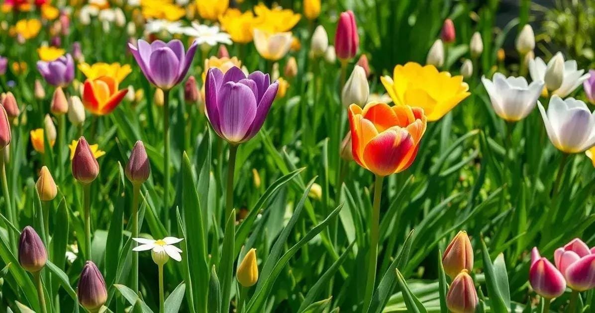 Bulbos de Flores Sazonais: Preparando seu Jardim para Cada Estação