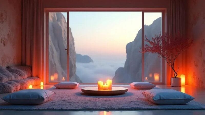 Cantinho de Meditação: Como Criar um Espaço de Paz Dentro de Casa