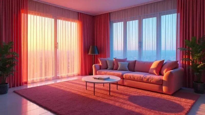 Combinação de Tapetes e Cortinas: Harmonia e Estilo nos Ambientes