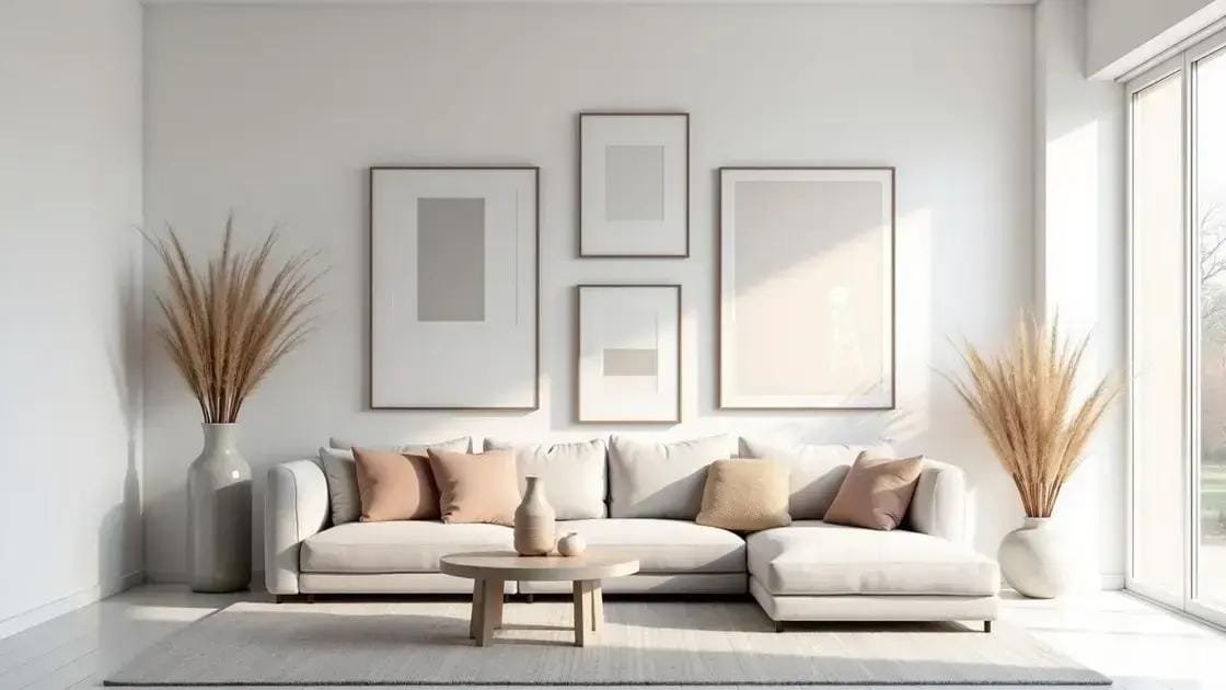 Composições de Quadros Modernos: Transforme Paredes em Espaços de Arte