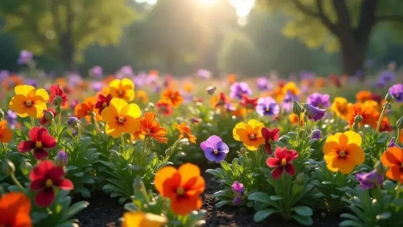 Cultivo de Flores Comestíveis: Beleza e Sabor na Sua Mesa