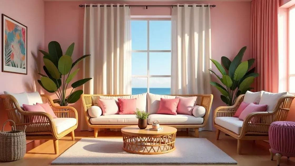 Elementos em Vime: Leveza e Charme para Ambientes Internos