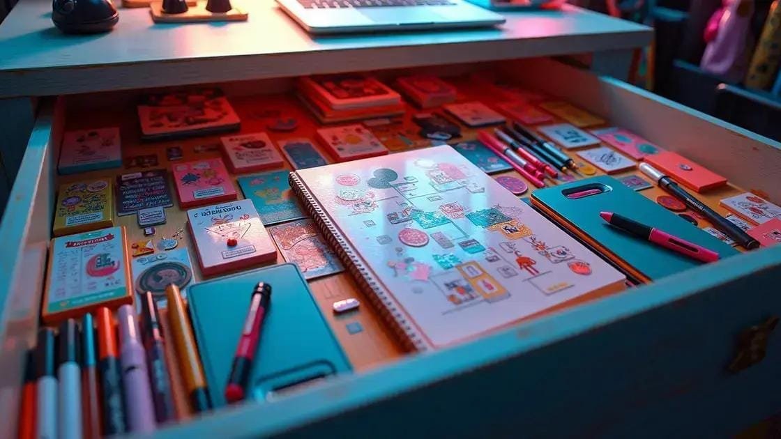 Organizar Artigos de Papelaria: Inspire sua Criatividade