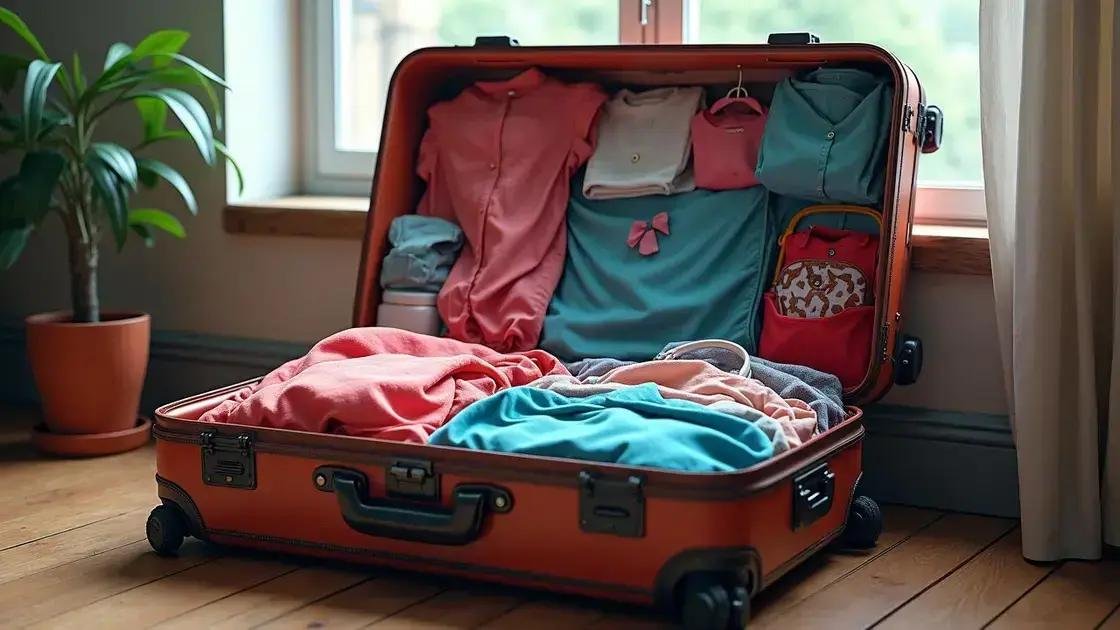 Organizar Malas e Mochilas: Facilitando Viagens e Rotina