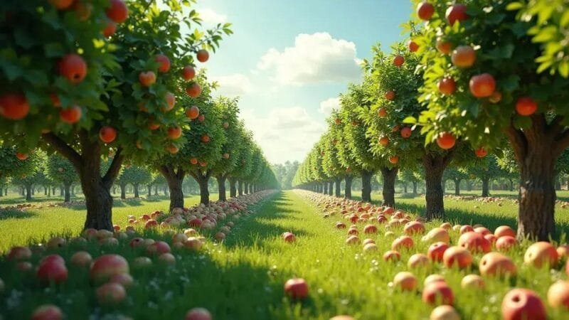 Plantas Frutíferas de Clima Temperado: Cultivo e Colheita em Casa